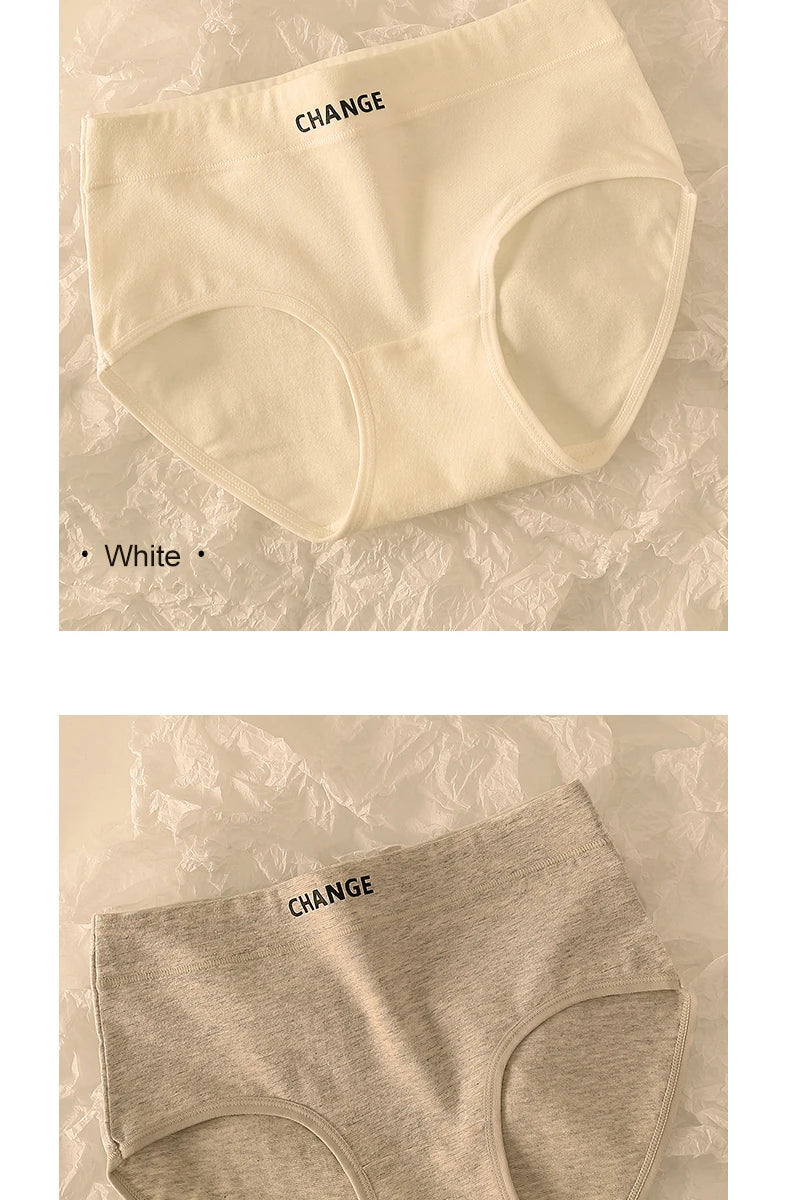 High Waisted Panties - Soft Cotton Spandex Briefs | Breathable Comfortable Underwear - ZOOMNSTORE
