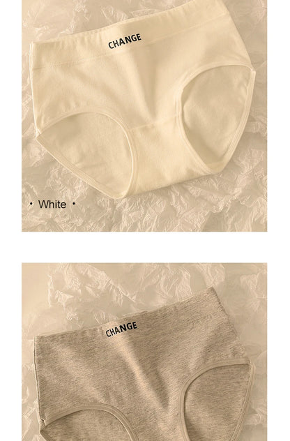 High Waisted Panties - Soft Cotton Spandex Briefs | Breathable Comfortable Underwear - ZOOMNSTORE