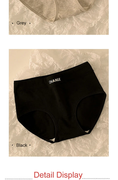 High Waisted Panties - Soft Cotton Spandex Briefs | Breathable Comfortable Underwear - ZOOMNSTORE