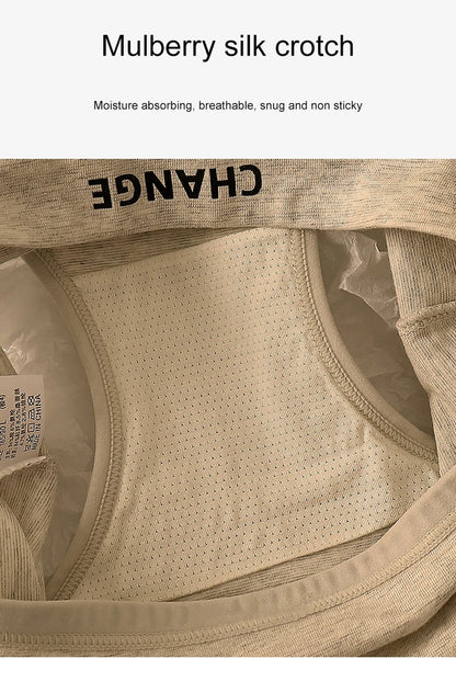 High Waisted Panties - Soft Cotton Spandex Briefs | Breathable Comfortable Underwear - ZOOMNSTORE