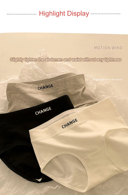 High Waisted Panties - Soft Cotton Spandex Briefs | Breathable Comfortable Underwear - ZOOMNSTORE