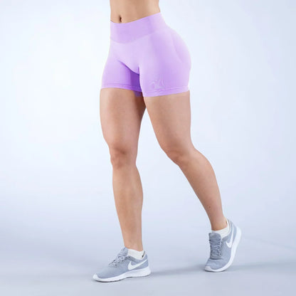 High Waisted Yoga Shorts – Comfortable Solid Color Fitness Pants for Women - ZOOMNSTORE