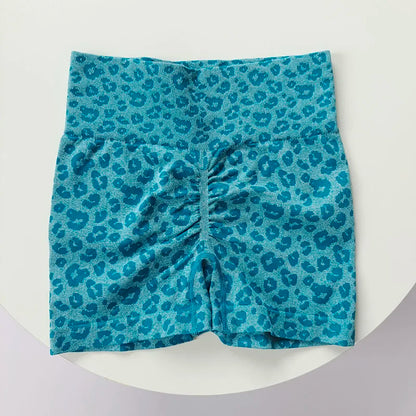 High-Waisted Yoga Shorts - Moisture-Wicking Fitness Leggings for Women - ZOOMNSTORE