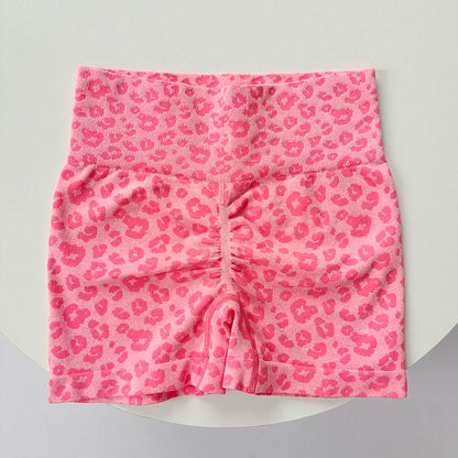 High-Waisted Yoga Shorts - Moisture-Wicking Fitness Leggings for Women - ZOOMNSTORE