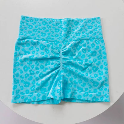 High-Waisted Yoga Shorts - Moisture-Wicking Fitness Leggings for Women - ZOOMNSTORE