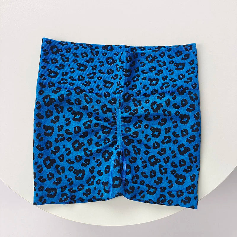 High-Waisted Yoga Shorts - Moisture-Wicking Fitness Leggings for Women - ZOOMNSTORE