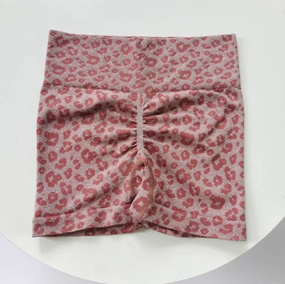 High-Waisted Yoga Shorts - Moisture-Wicking Fitness Leggings for Women - ZOOMNSTORE