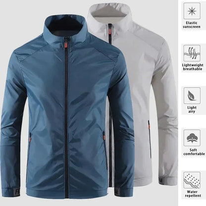 Waterproof Hiking Jacket - Quick Dry Sun Protection Outerwear for Camping  Fishing - ZOOMNSTORE