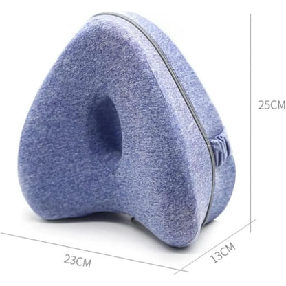 Hip Alignment Pillow - Memory Foam Side Sleeper Cushion for Sciatica Pain Relief - ZOOMNSTORE
