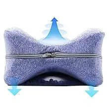 Hip Alignment Pillow - Memory Foam Side Sleeper Cushion for Sciatica Pain Relief - ZOOMNSTORE