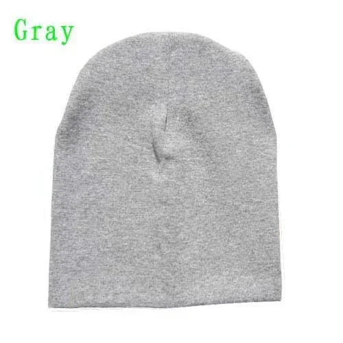 6M-3Y Baby Street Dance Hip Hop Hat Cotton Spring Autumn Toddler Cap Scarf for Boys Girls Winter Warm Solid Color Children - ZOOMNSTORE