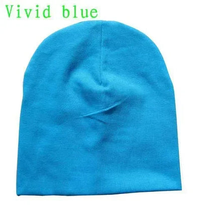 6M-3Y Baby Street Dance Hip Hop Hat Cotton Spring Autumn Toddler Cap Scarf for Boys Girls Winter Warm Solid Color Children - ZOOMNSTORE