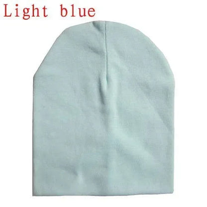 6M-3Y Baby Street Dance Hip Hop Hat Cotton Spring Autumn Toddler Cap Scarf for Boys Girls Winter Warm Solid Color Children - ZOOMNSTORE