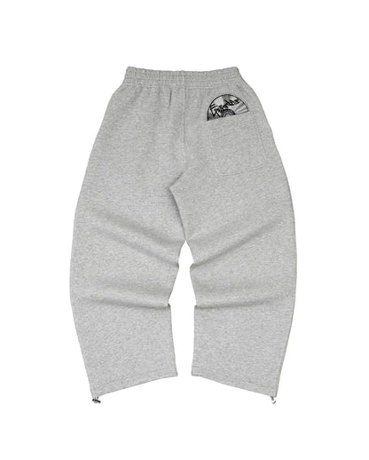 Hip-Hop Men Suit - Casual Tracksuit With Embroidered Pullovers & Zipper Fly Pants - ZOOMNSTORE