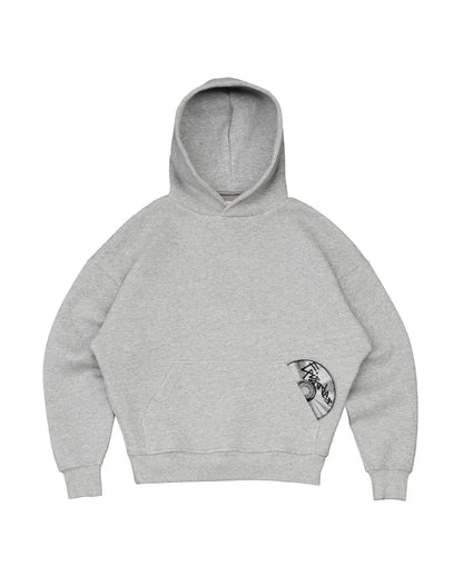 Hip-Hop Men Suit - Casual Tracksuit With Embroidered Pullovers & Zipper Fly Pants - ZOOMNSTORE