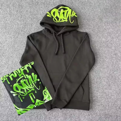 Hip Hop Tracksuit - Casual Cotton Hooded Sportswear for Men  Women - ZOOMNSTORE