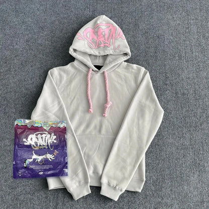 Hip Hop Tracksuit - Casual Cotton Hooded Sportswear for Men  Women - ZOOMNSTORE