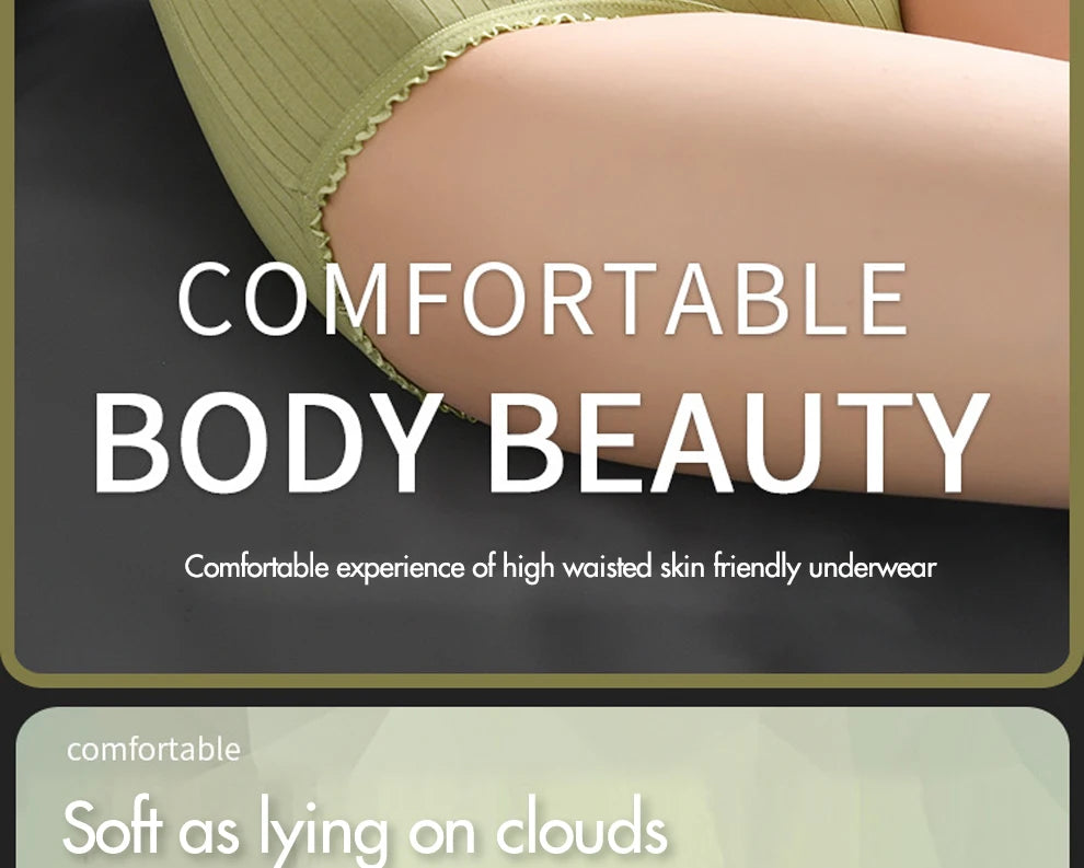 Hip Lift Panties - High Waist Underwear Plus Size Lingerie Breathable Briefs - ZOOMNSTORE