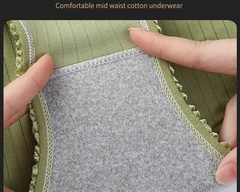 Hip Lift Panties - High Waist Underwear Plus Size Lingerie Breathable Briefs - ZOOMNSTORE