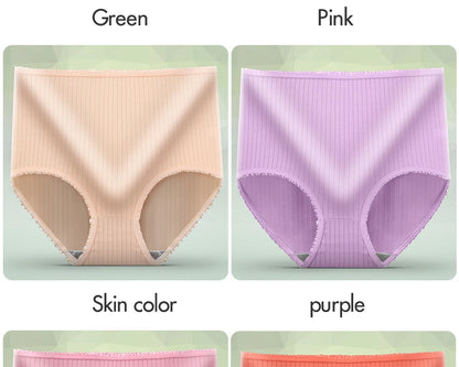 Hip Lift Panties - High Waist Underwear Plus Size Lingerie Breathable Briefs - ZOOMNSTORE