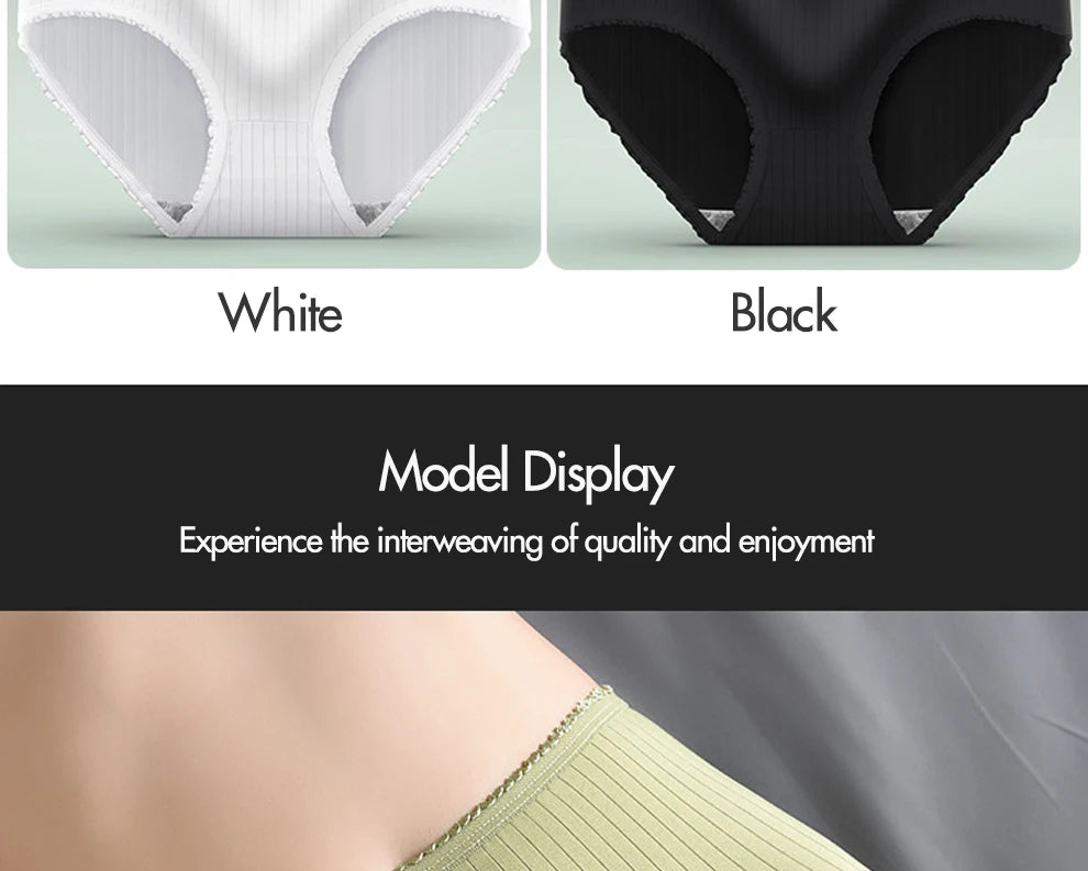 Hip Lift Panties - High Waist Underwear Plus Size Lingerie Breathable Briefs - ZOOMNSTORE