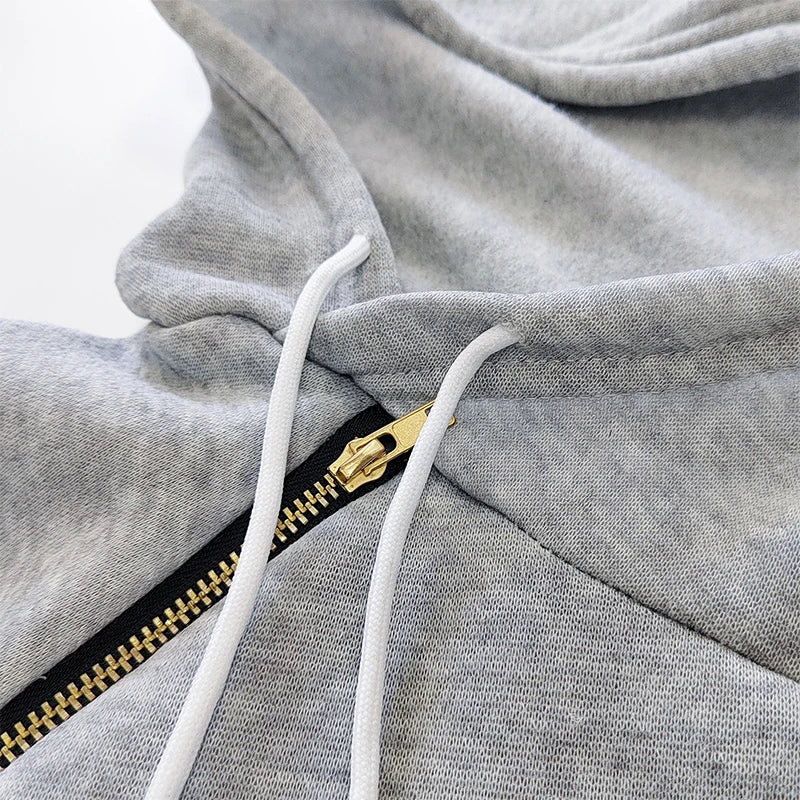 Hooded Sweatshirt Dress with Pockets - Womens Knee-Length Long Sleeve Casual Sports Dress - ZOOMNSTORE