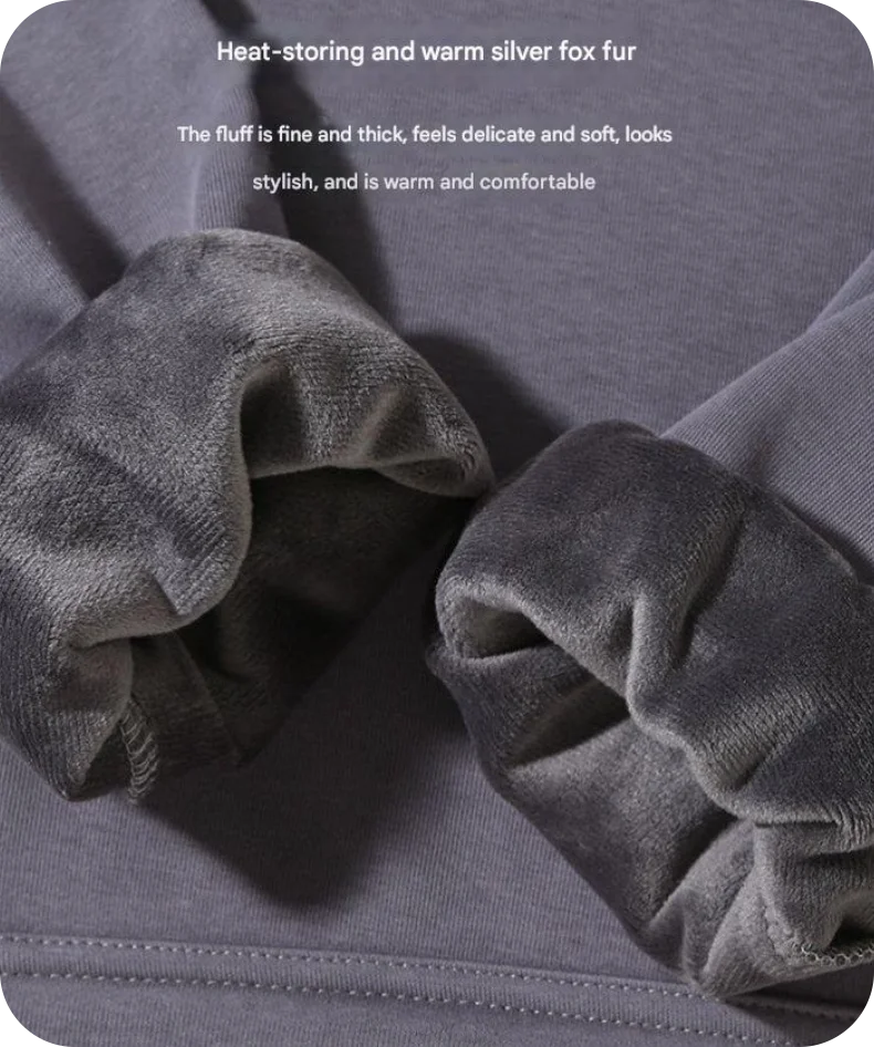 Hooded Sweatshirt Plush Sweatshirt Unisex Logo Customization Autumn Winter Style - ZOOMNSTORE