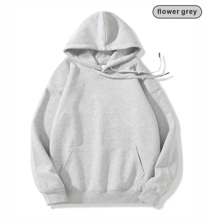 Hooded Sweatshirt Plush Sweatshirt Unisex Logo Customization Autumn Winter Style - ZOOMNSTORE