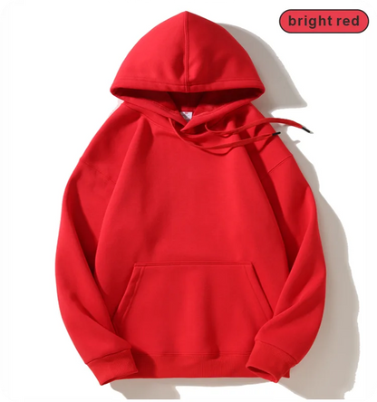 Hooded Sweatshirt Plush Sweatshirt Unisex Logo Customization Autumn Winter Style - ZOOMNSTORE