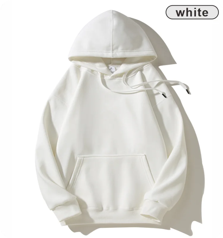 Hooded Sweatshirt Plush Sweatshirt Unisex Logo Customization Autumn Winter Style - ZOOMNSTORE