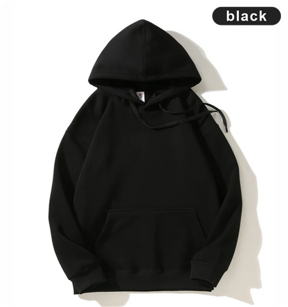 Hooded Sweatshirt Plush Sweatshirt Unisex Logo Customization Autumn Winter Style - ZOOMNSTORE