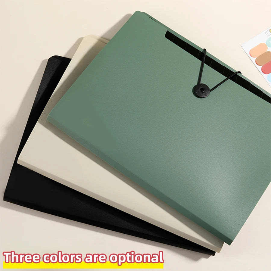 Horizontal A4 Folder - Multi-Layer Organizer Bag for Office, Students & Business Trips - ZOOMNSTORE