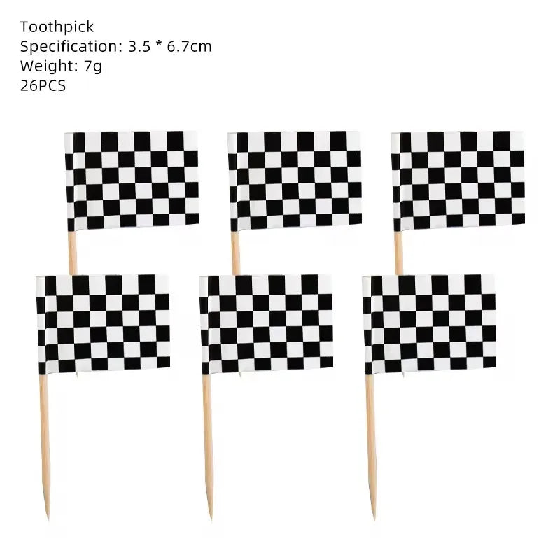 Hot Wheels Birthday Party Set - Racing Car Tableware Decor  Supplies - ZOOMNSTORE