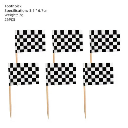 Hot Wheels Birthday Party Set - Racing Car Tableware Decor  Supplies - ZOOMNSTORE