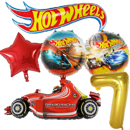 Hot Wheels Birthday Party Set - Racing Car Tableware Decor  Supplies - ZOOMNSTORE