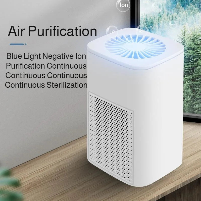 Mini HEPA Air Purifier - Powerful Desktop Indoor Air Cleaner - ZOOMNSTORE