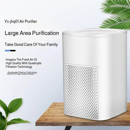 Mini HEPA Air Purifier - Powerful Desktop Indoor Air Cleaner - ZOOMNSTORE