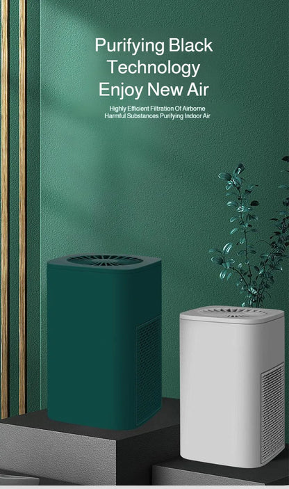 Mini HEPA Air Purifier - Powerful Desktop Indoor Air Cleaner - ZOOMNSTORE