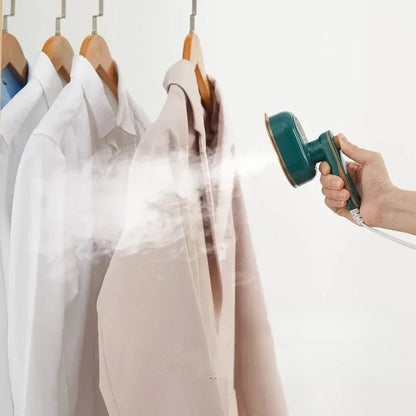 Household Steam Iron - Mini Steam Iron Portable Garment Steamer for Quick Wrinkle Removal - ZOOMNSTORE