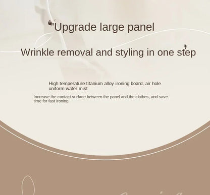 Household Steam Iron - Mini Steam Iron Portable Garment Steamer for Quick Wrinkle Removal - ZOOMNSTORE