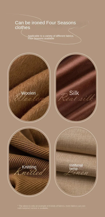 Household Steam Iron - Mini Steam Iron Portable Garment Steamer for Quick Wrinkle Removal - ZOOMNSTORE