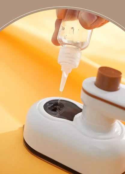 Household Steam Iron - Mini Steam Iron Portable Garment Steamer for Quick Wrinkle Removal - ZOOMNSTORE