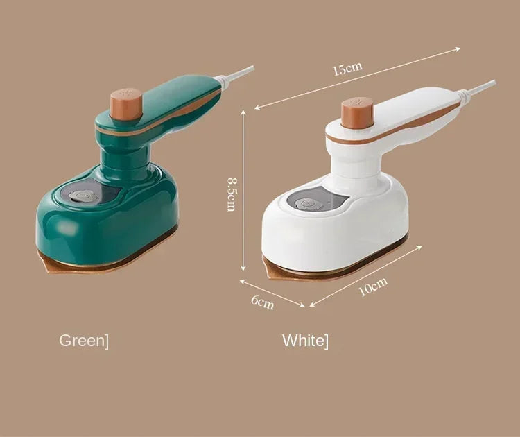 Household Steam Iron - Mini Steam Iron Portable Garment Steamer for Quick Wrinkle Removal - ZOOMNSTORE