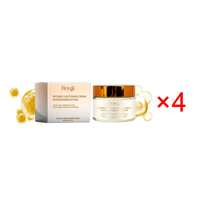 Hoygi Intense Lightening Cream - Hydrating Firming Radiance for Face Body  Sensitive Areas - ZOOMNSTORE