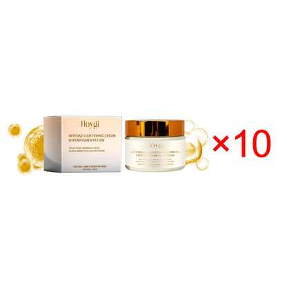 Hoygi Intense Lightening Cream - Hydrating Firming Radiance for Face Body  Sensitive Areas - ZOOMNSTORE