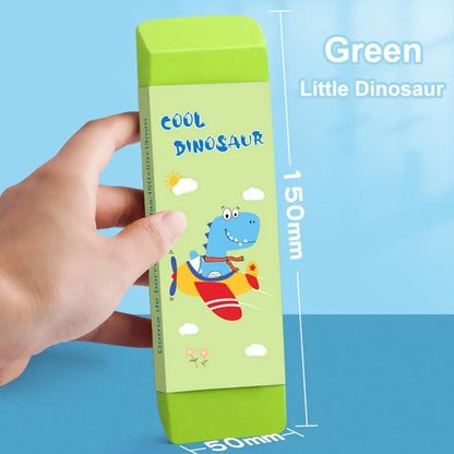 Cartoon Huge Eraser Super Large Block Pencil Eraser Without Leaving Marks Astronauts/Dinosaur Student Art Painting Rubber Eraser - ZOOMNSTORE