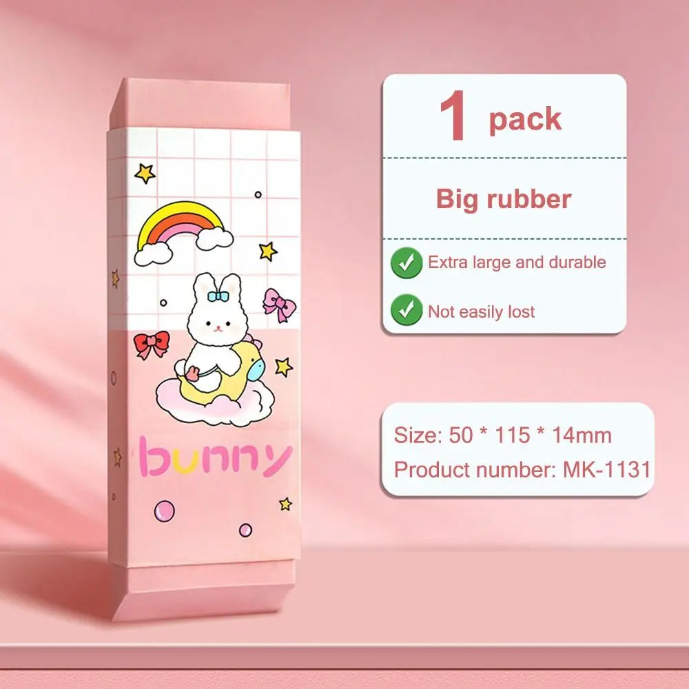 Cartoon Huge Eraser Super Large Block Pencil Eraser Without Leaving Marks Astronauts/Dinosaur Student Art Painting Rubber Eraser - ZOOMNSTORE