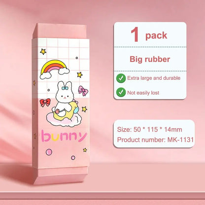 Cartoon Huge Eraser Super Large Block Pencil Eraser Without Leaving Marks Astronauts/Dinosaur Student Art Painting Rubber Eraser - ZOOMNSTORE