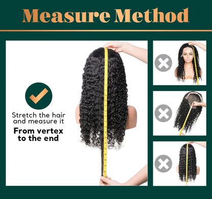 Human Hair Lace Wig - Brazilian Curly Ombre Lace Frontal, Deep Wave, Pre Plucked Hairline - ZOOMNSTORE