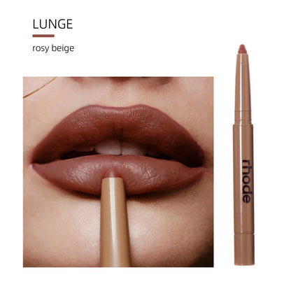 Hydrating Lip Gloss - Long Lasting Waterproof Glazing Mist & Rouge Powder Blush Stick - ZOOMNSTORE